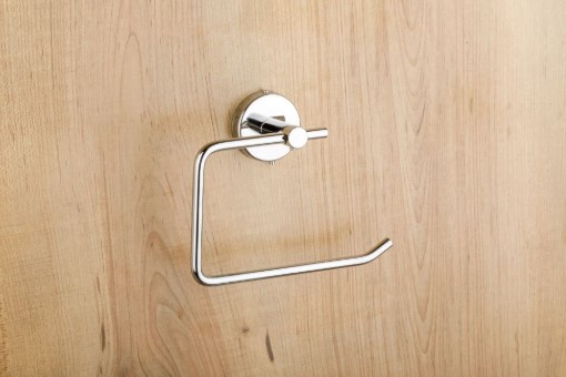 Lotus LC-206 Napkin Ring Bathroom Accessory for Home, Hotel and Apartment Washrooms, Elegant and Practical Ring for Neat Everyday Hanging, Bathroom Organization, Decor and Value